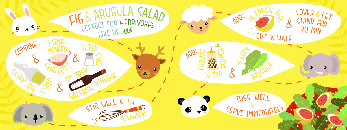 Fig & Arugula Salad by Unice Kim