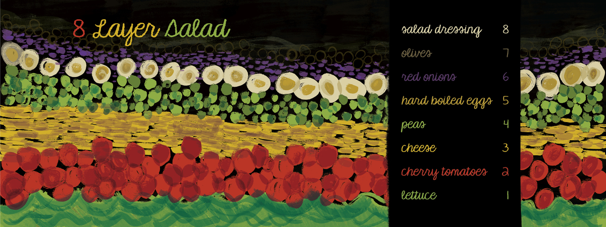 8 Layered Salad by Brandalyn Athons