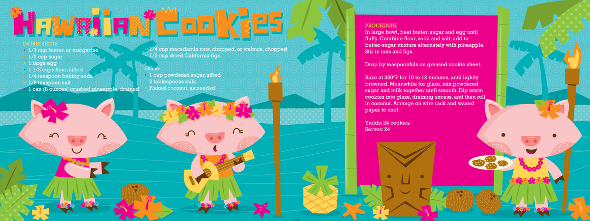 Hawaiian Cookies by Tamara Henderson