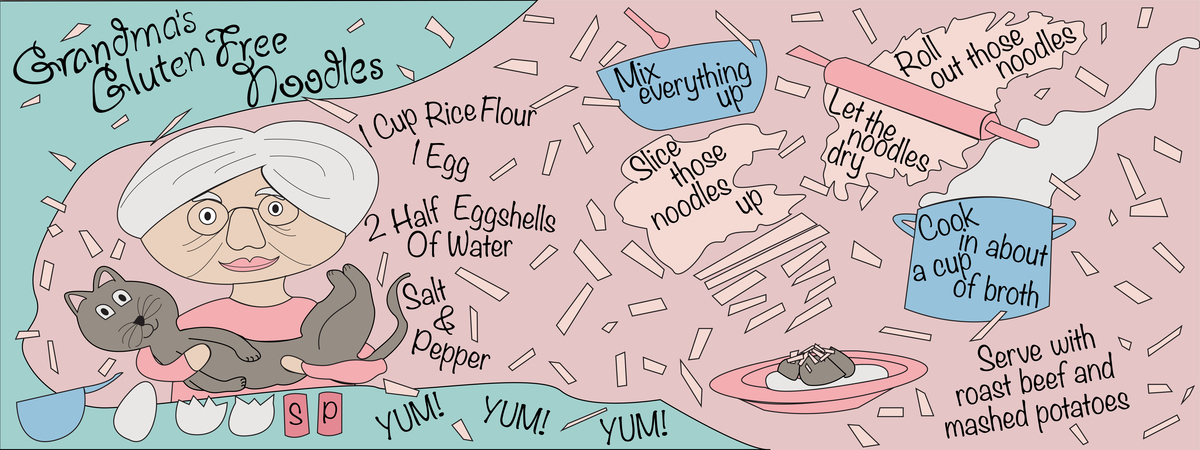 Grandma's Gluten Free Noodles by Emily Robinson Erobinson grandma's noodles