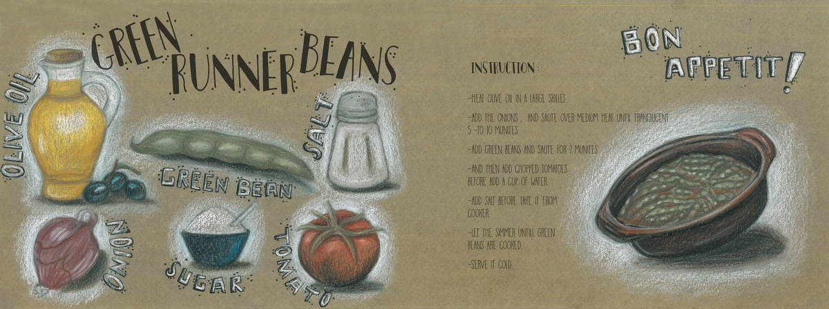 Green Runner Beans by Merve Pınar Yeşilyurt
