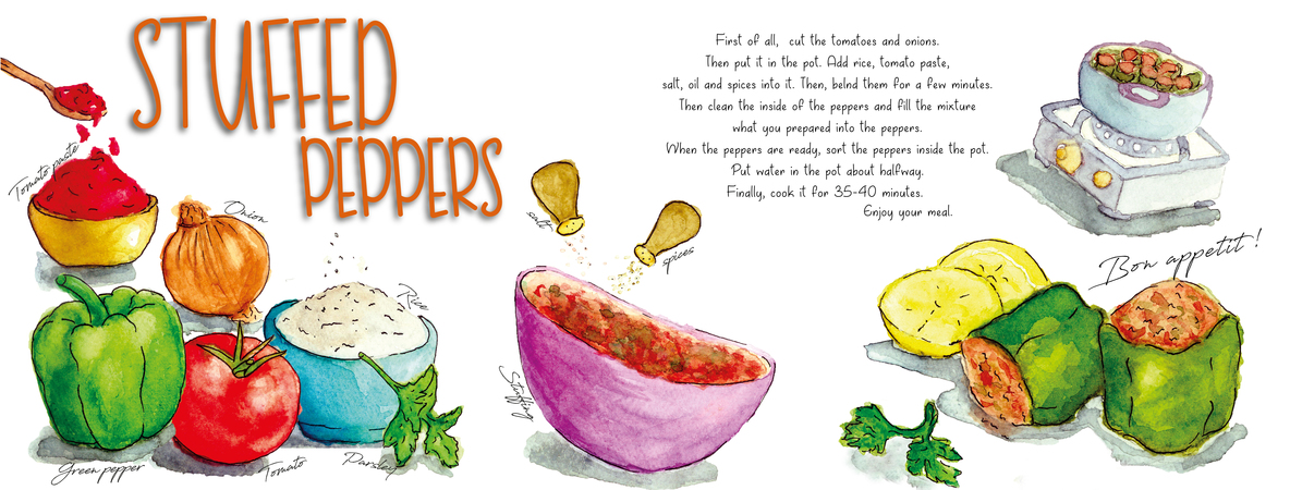 STUFFED PEPPERS by Buse Başbunar