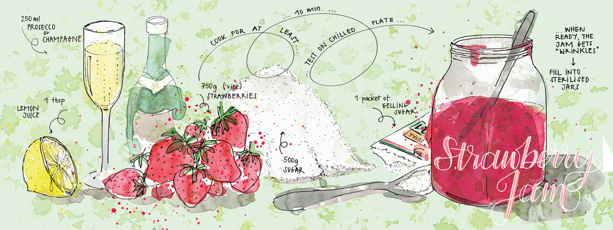 Strawberry Jam by Caroline Christen