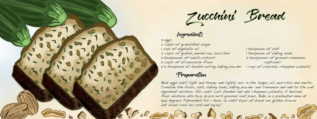 Zucchini Bread by Jordan Loines