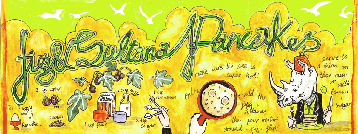 Fig and Sultana Pancake by Jenny Robins