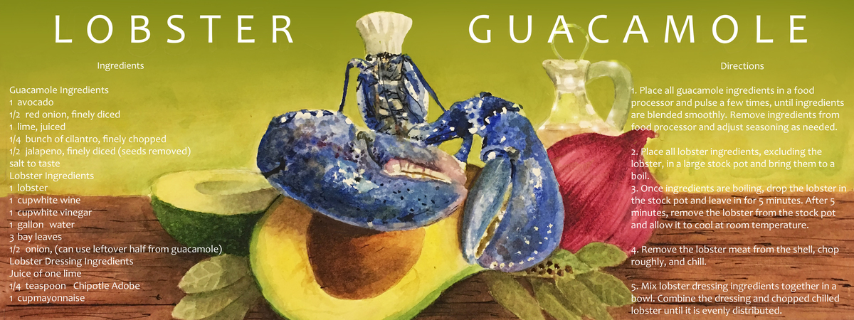 Lobster Guacamole by Jordan Smith