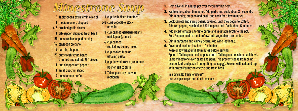Minestrone Soup by Rikki Asher