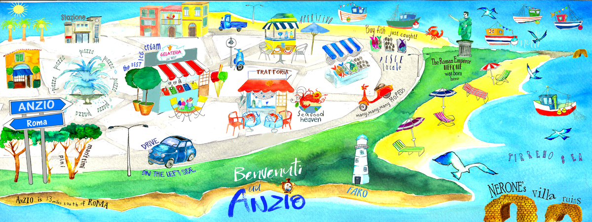 Anzio, Italy: The Roman Riviera by Beatrice Capomaggi Amin