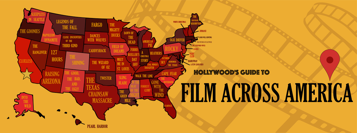 Film Across America by Laura Alston Laura alston map