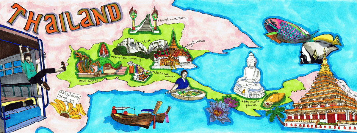 A Year in Thailand by Isabelle Skoog