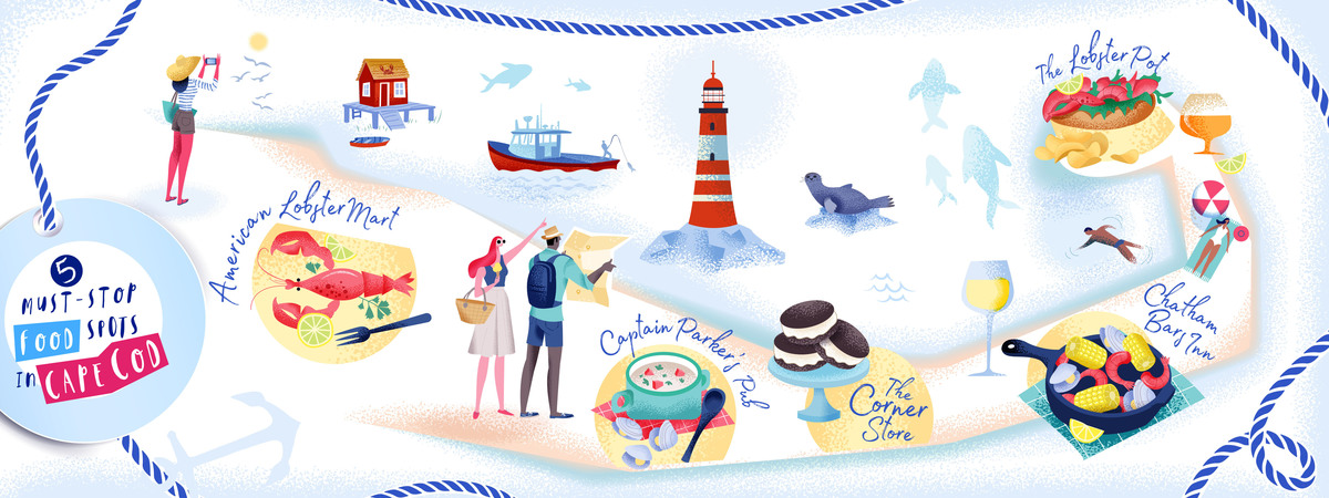 5 Favourite Food Spots in Cape Cod, Massachusetts by Chloe Savery Cape cod