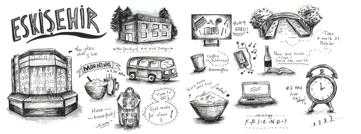 Eskişehir, Turkey: Map To My Life by Merve Pınar Yeşilyurt