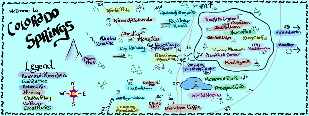 Landlocked (but that's OK) in Colorado Springs, Colorado by Pam M.
