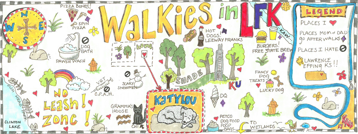 Walkies in LFK (Lawrence F-ing Kansas!) by KRob