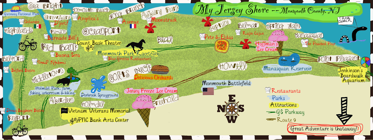 My Jersey Shore by Teri Mezzo Flemal