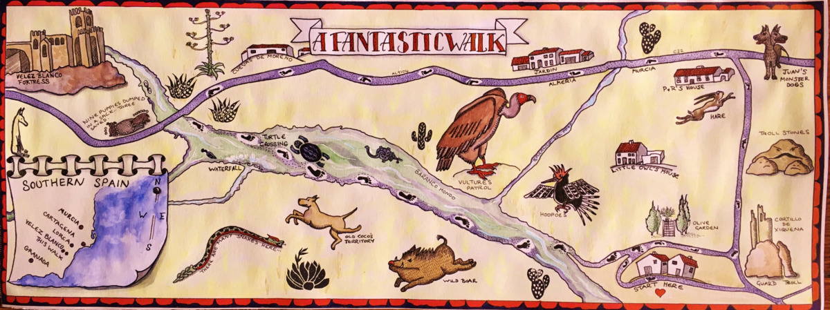 A Fantastic Walk in Southern Spain by Hilary Gibbons