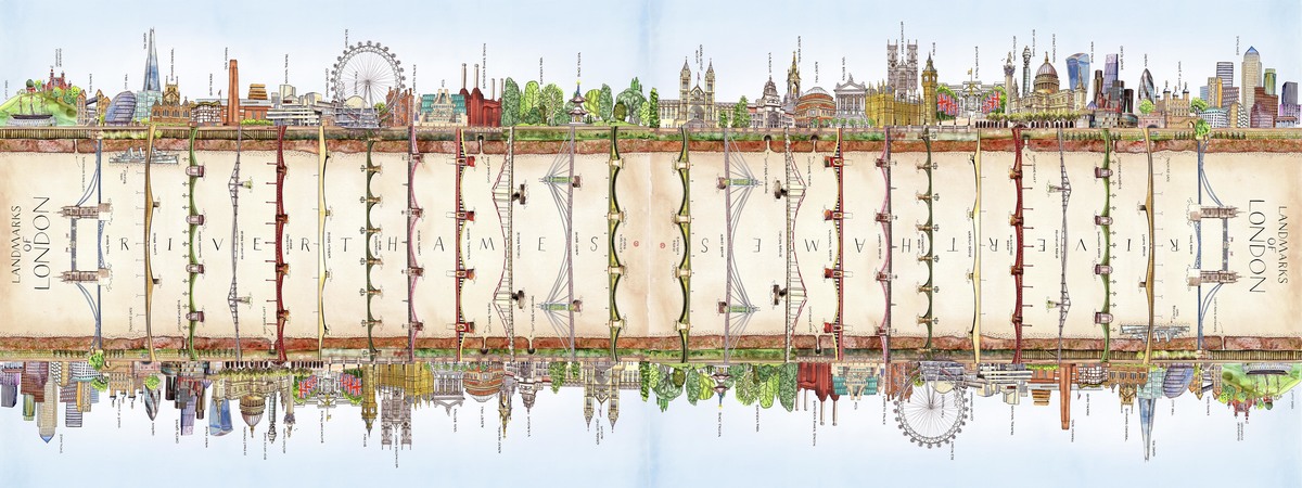 Locations of London, UK by Martin Thompson Tdat