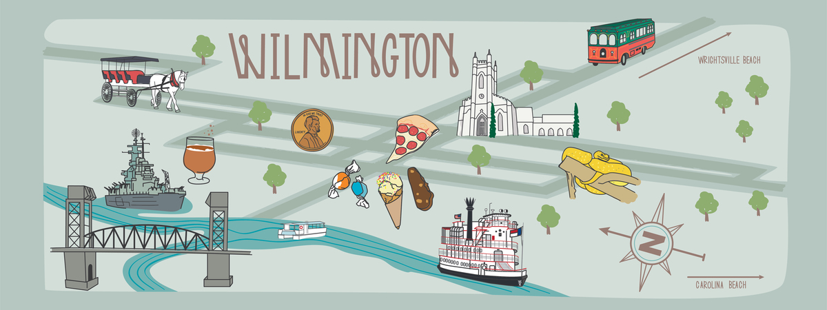 Wilmington, North Carolina by Anna True