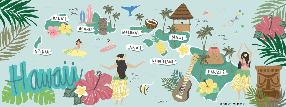 Aloha Hawaii! by Rena Ortega Tdat hawaii