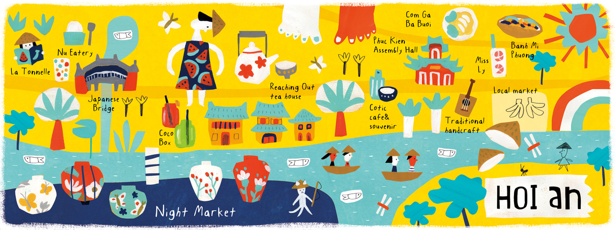 Hoi An, Vietnam by AW Illustrations