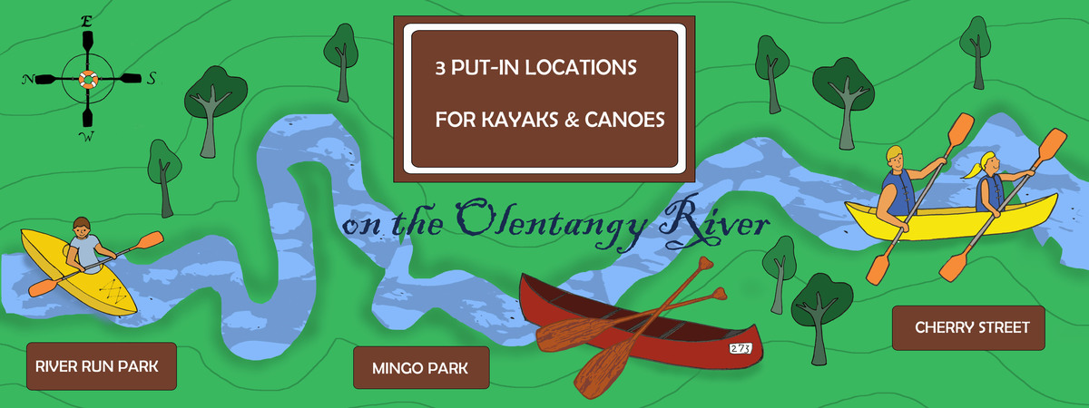 Boat Access to Columbus, Ohio's Olentangy River by Sharon Gayhart