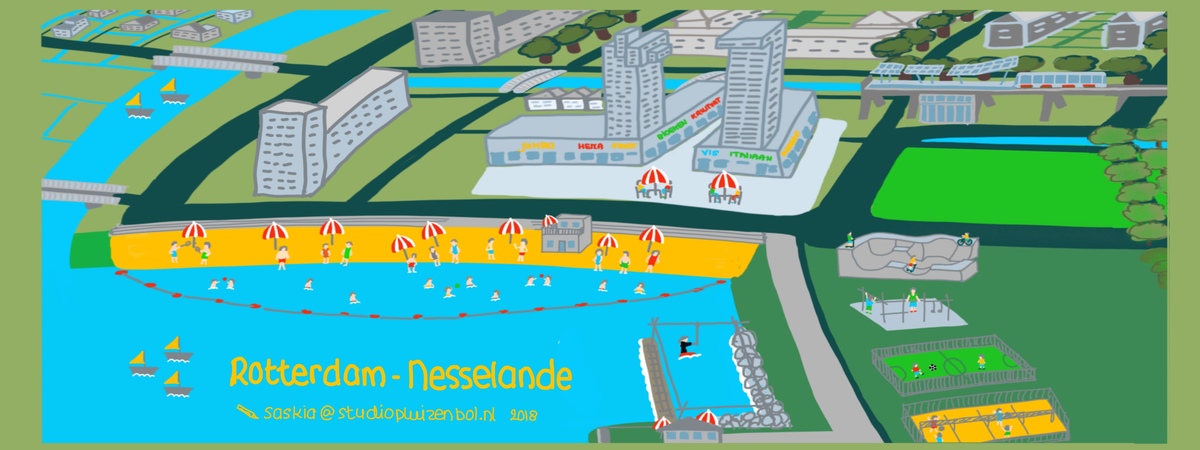 Beach Fun in The Netherlands at Rotterdam Nesselande by Saskia van Langeveld Rotterdam nesselande