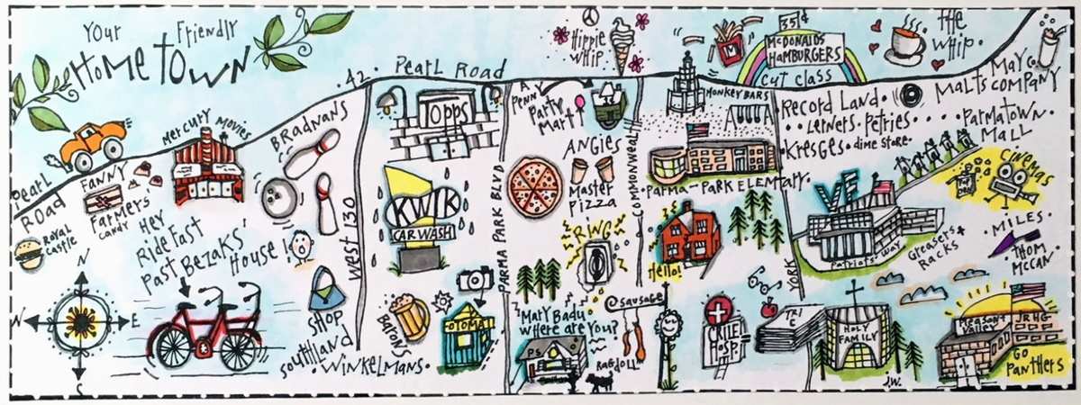 Your Friendly Home Town: Parma Heights, Ohio by Jane Wetzel Parma