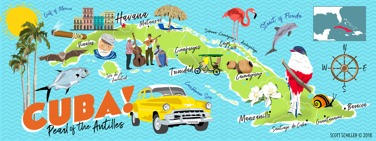 Cuba: Pearl of the Antilles by Scott Schiller