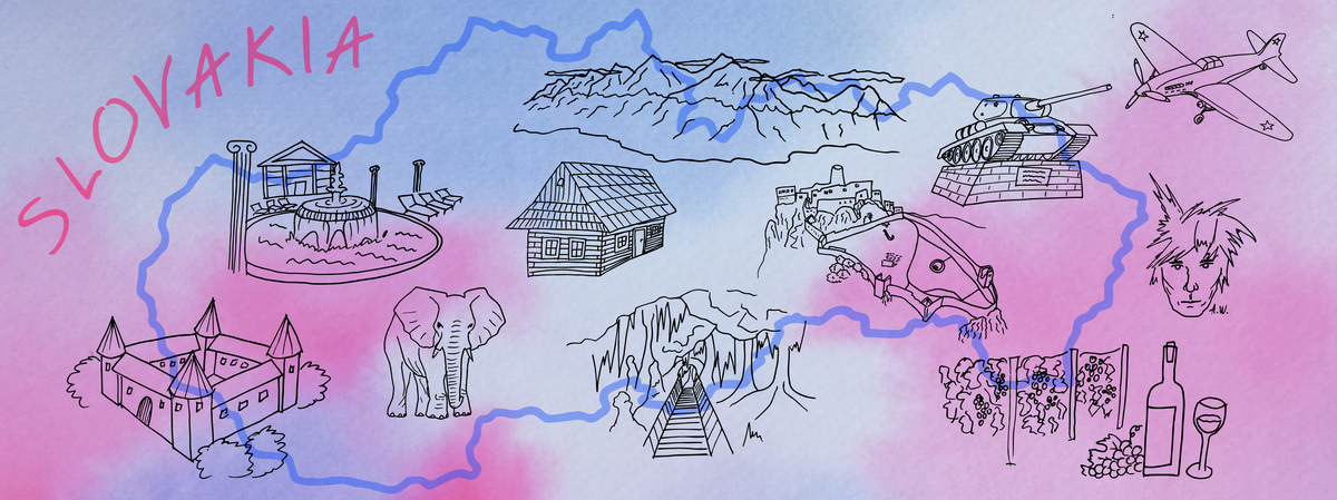 Slovakia by Zuzana Palejová Mapa2
