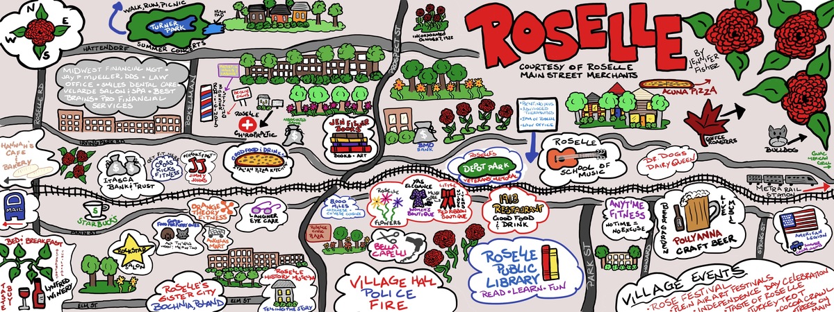 Roselle, Illinois by Jennifer Fisher