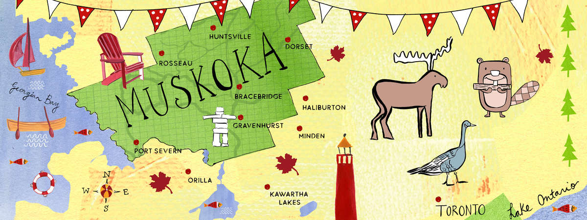 Muskoka, Canada by Farida Zaman