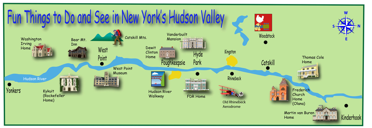 Fun Things to Do and See in New York's Hudson Valley by Robert Frankis