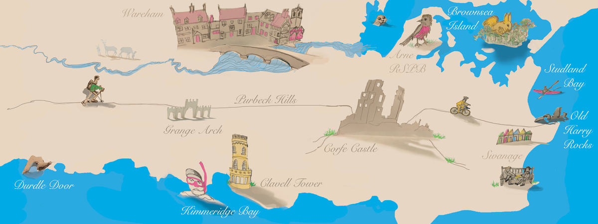 The Isle of Purbeck, Dorset, UK by Hattie Parker