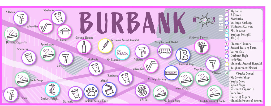 Spots in Burbank, California by Louise Lee