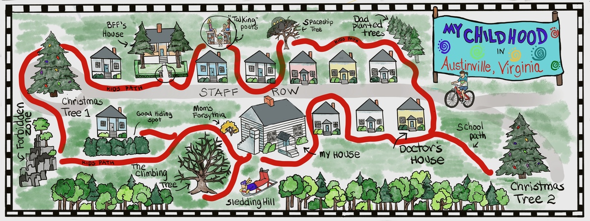 My Childhood in Austinville, Virginia by Melissa Winslow