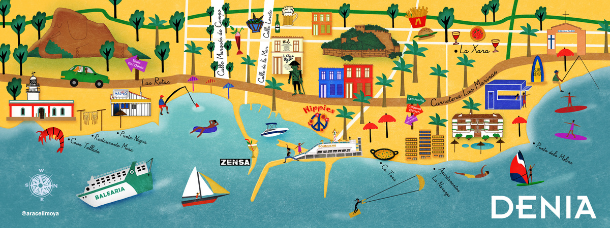 Denia, Spain by ARACELI MOYA Denia the draw travel araceli moya