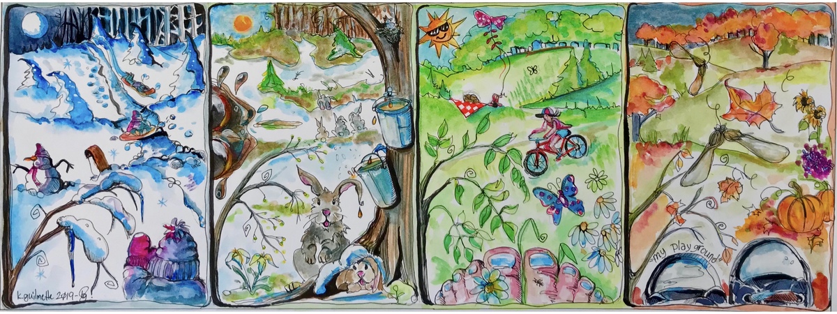 Four Seasons of Fun by Kimberley Guilmette