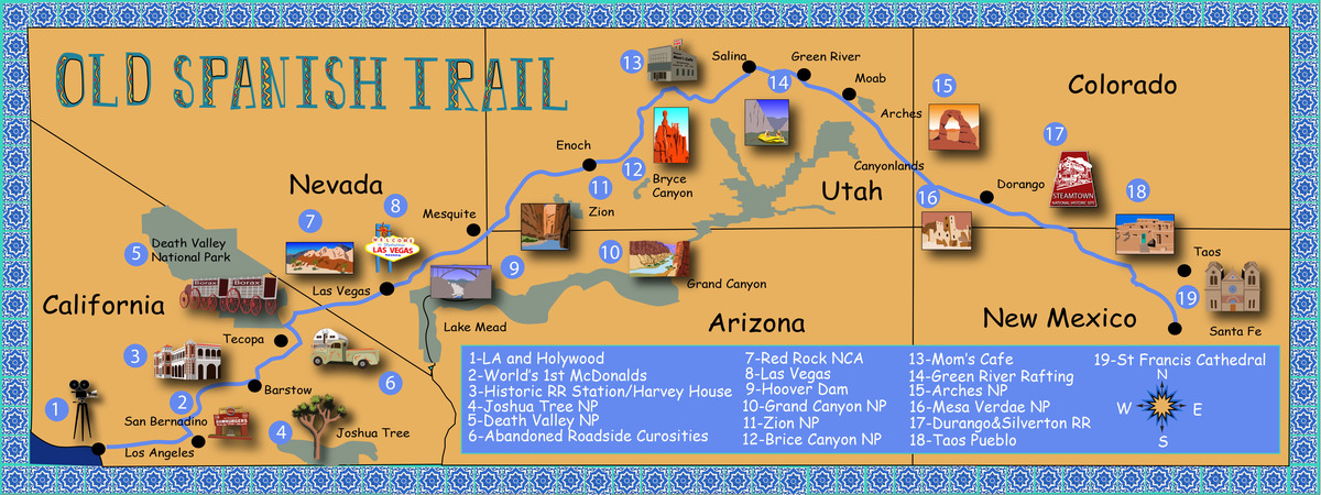 The Old Spanish Trail by Robert Frankis