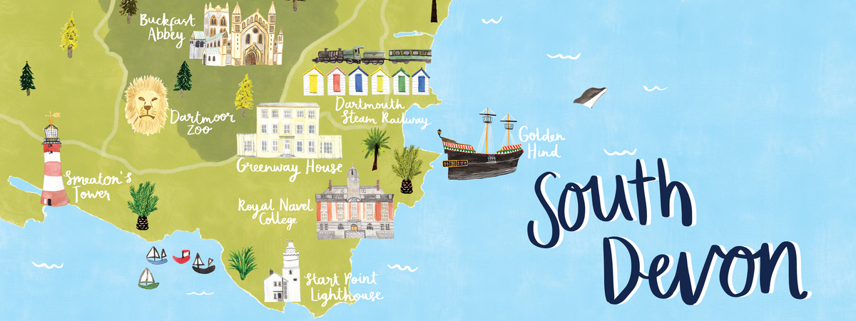 South Devon, UK by Sarah Frances