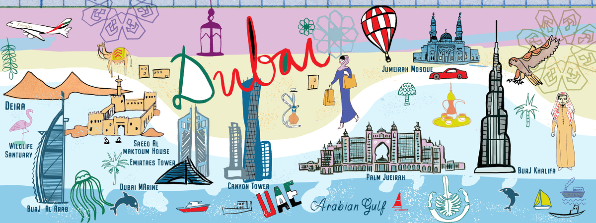 Dubai by Farida Zaman