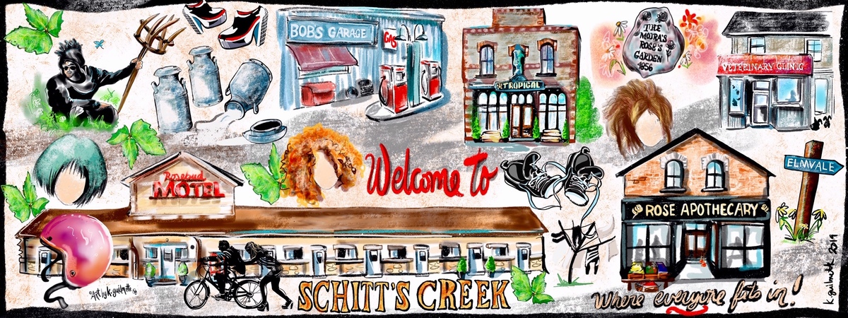 Schitt’s Creek by Kimberley Guilmette