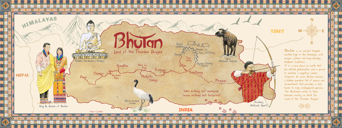 Bhutan: Land of the Thunder Dragon by Allie Gibson