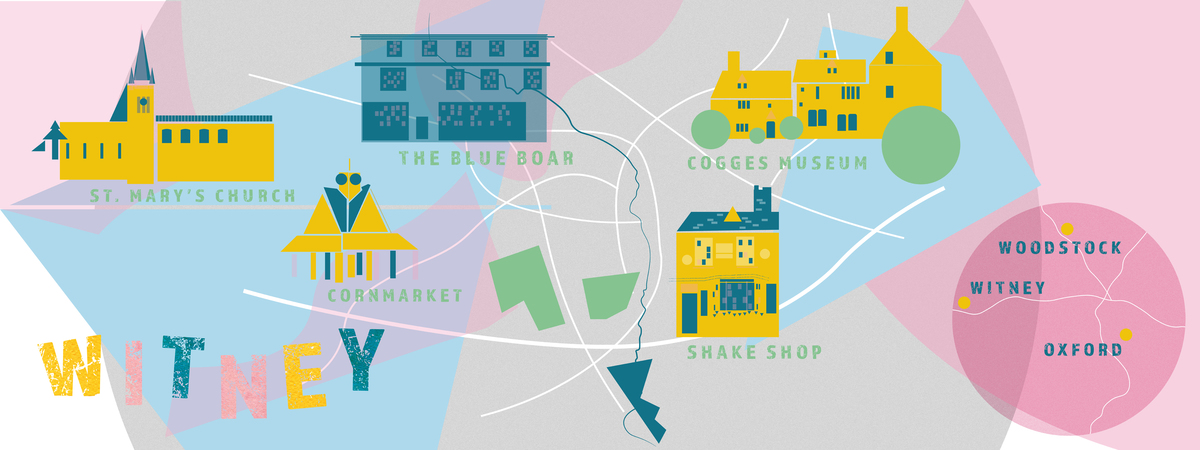 Multicoloured Witney, UK by Hannah Clark