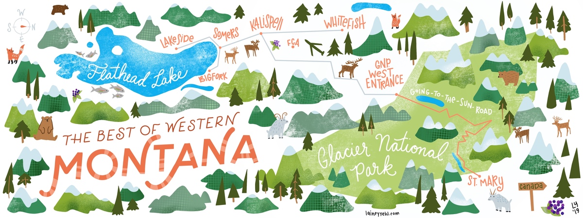 Western Montana by Lainey Yehl