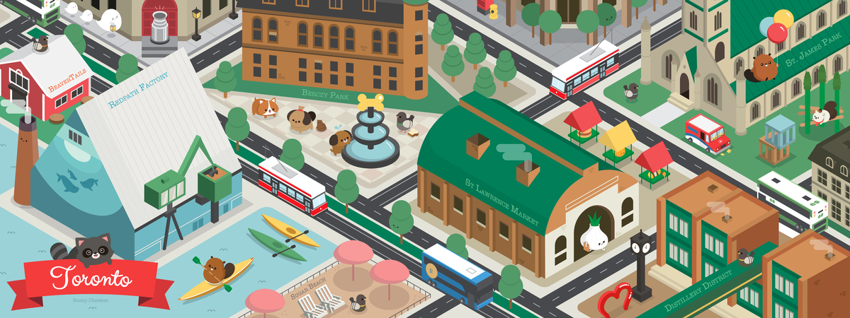 Old Toronto by Rosey Cheekes