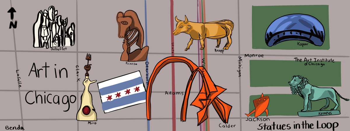 Art in Chicago: Statues in the Loop by Christine Benda
