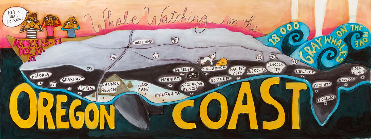 Whale Watching on the Oregon Coast! by jilldryer
