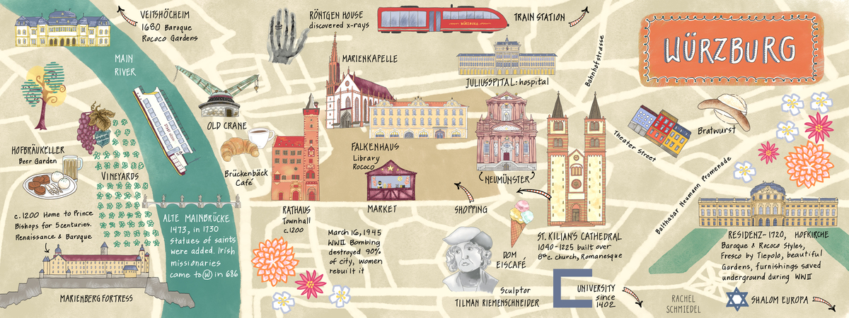 Würzburg, Germany: A Modern City with Cultural Heritage by Rachel Schmiedel