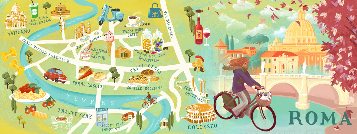 Rome by Bike by MARELLA!