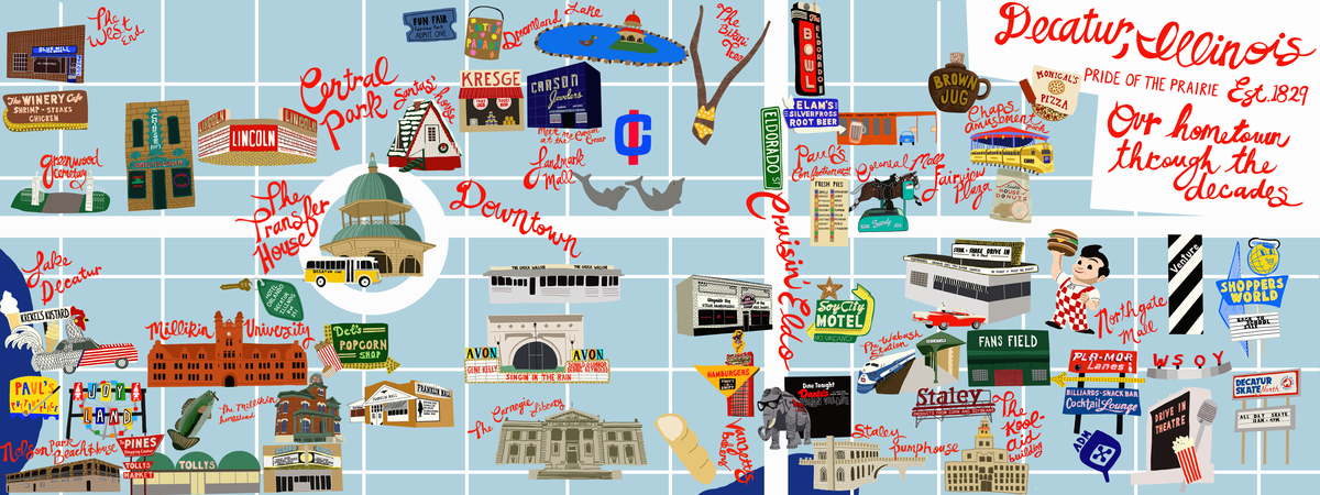 Decatur, Illinois: Our Hometown Through the Decades by Jen Bucheli